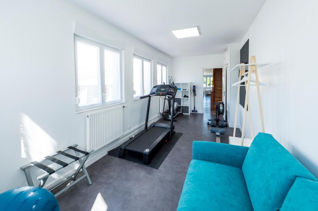 Suites Mana - Le Manaloft, Chic Et Moderne Avec Salle Privee De Fitness En Plein Centre-Ville De Rethel Exteriér fotografie